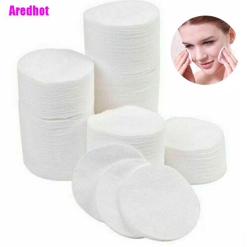 Set 100 Bông Tẩy Trang 100% cotton Mềm Mại Hình Tròn Tiện Dụng