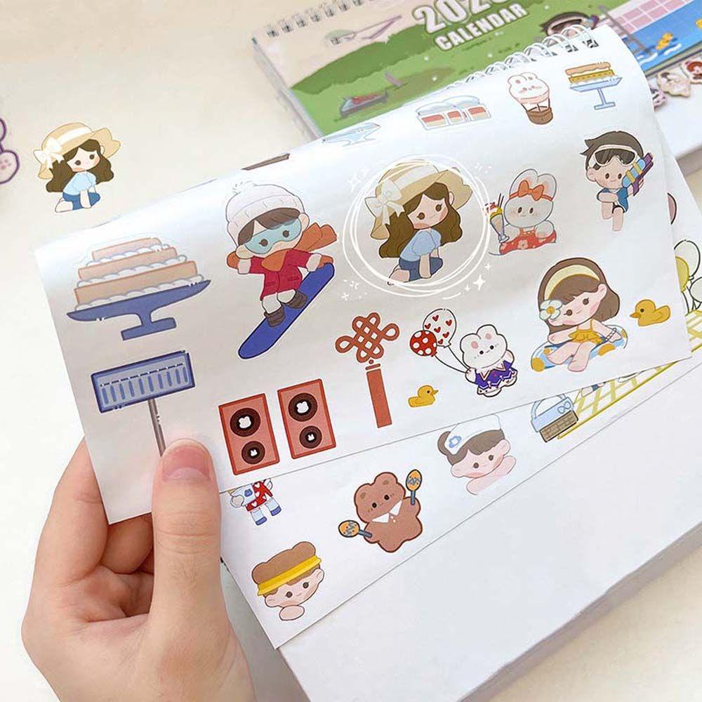 Lịch 2023 Để Bàn Họa Tiết Hoạt Hình AUGUSTINA Dễ Thương