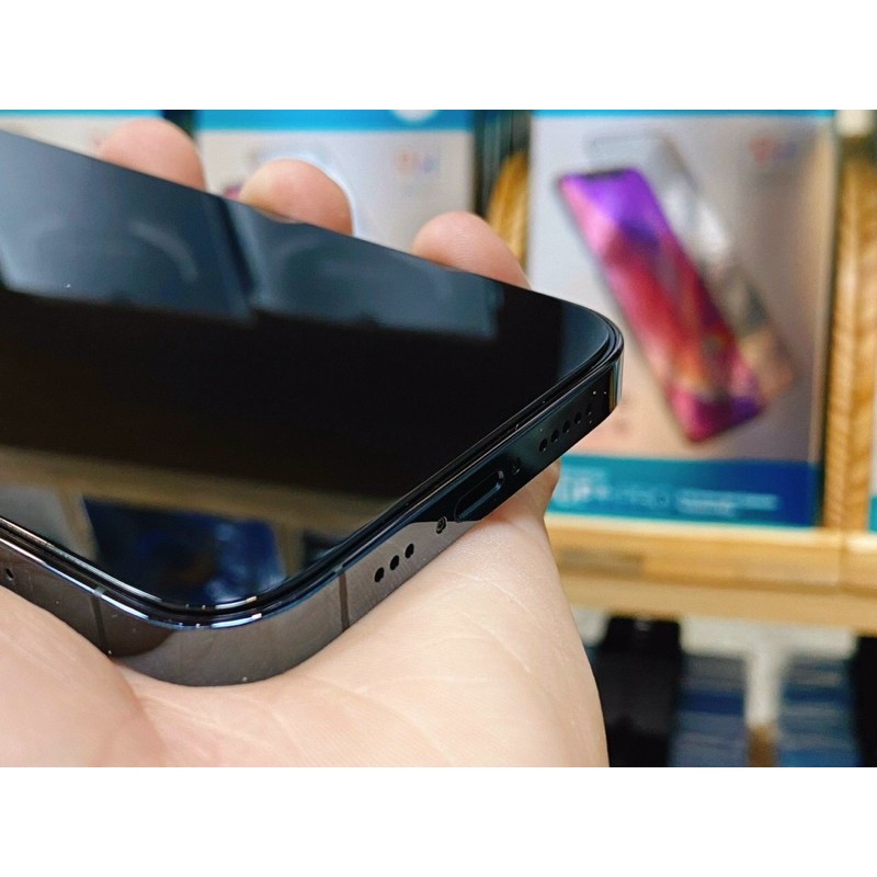 Kính cường lực không viền cho Smart IPhone 14 Promax , 14 Pro , 13 Promax, 12 Promax chính hãng ANANK 3 D công nghệ Nhật