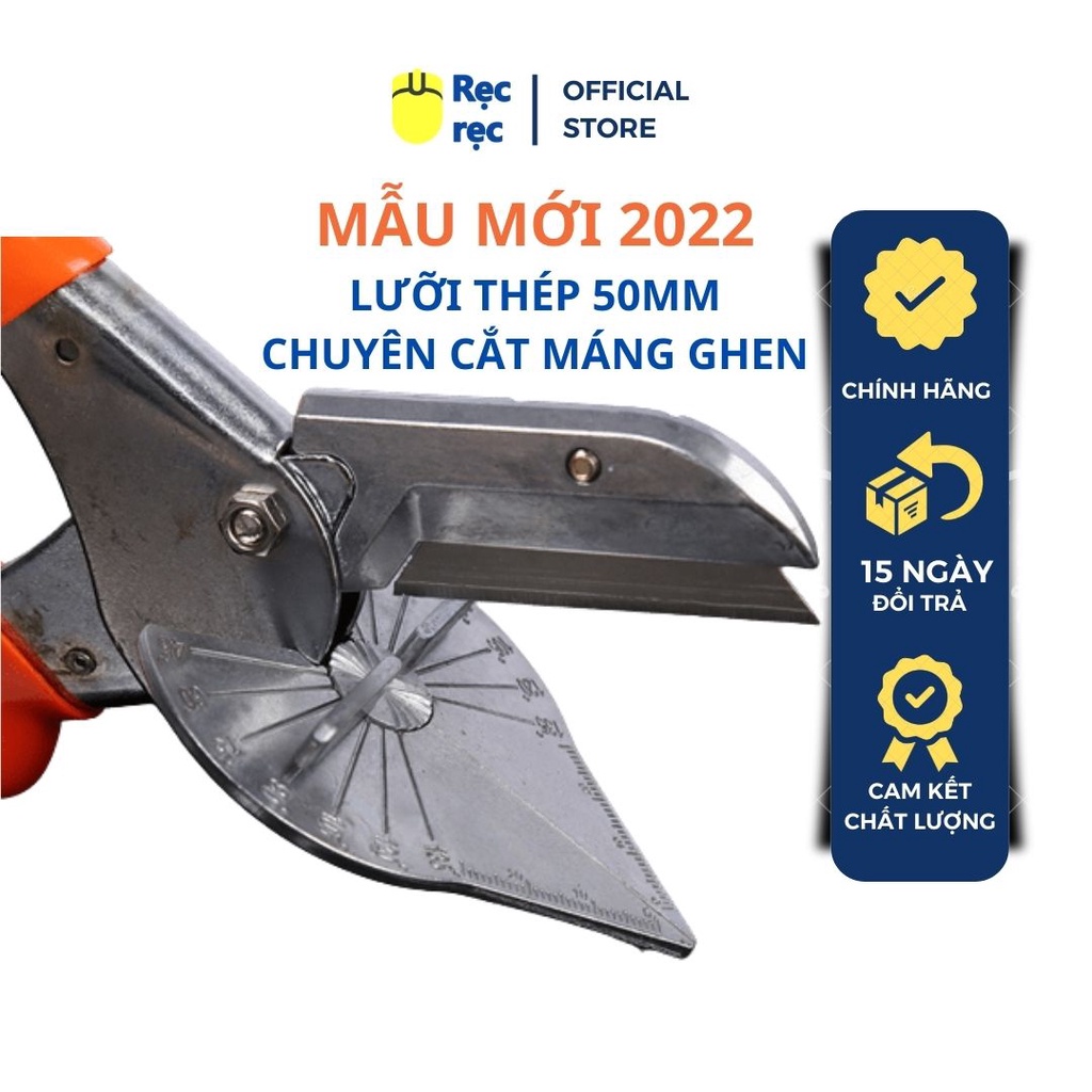 Kìm bấm gen, Kéo cắt góc nẹp gỗ, ống nhựa, PVC, Mica mẫu mới 2022 - Thép không gỉ