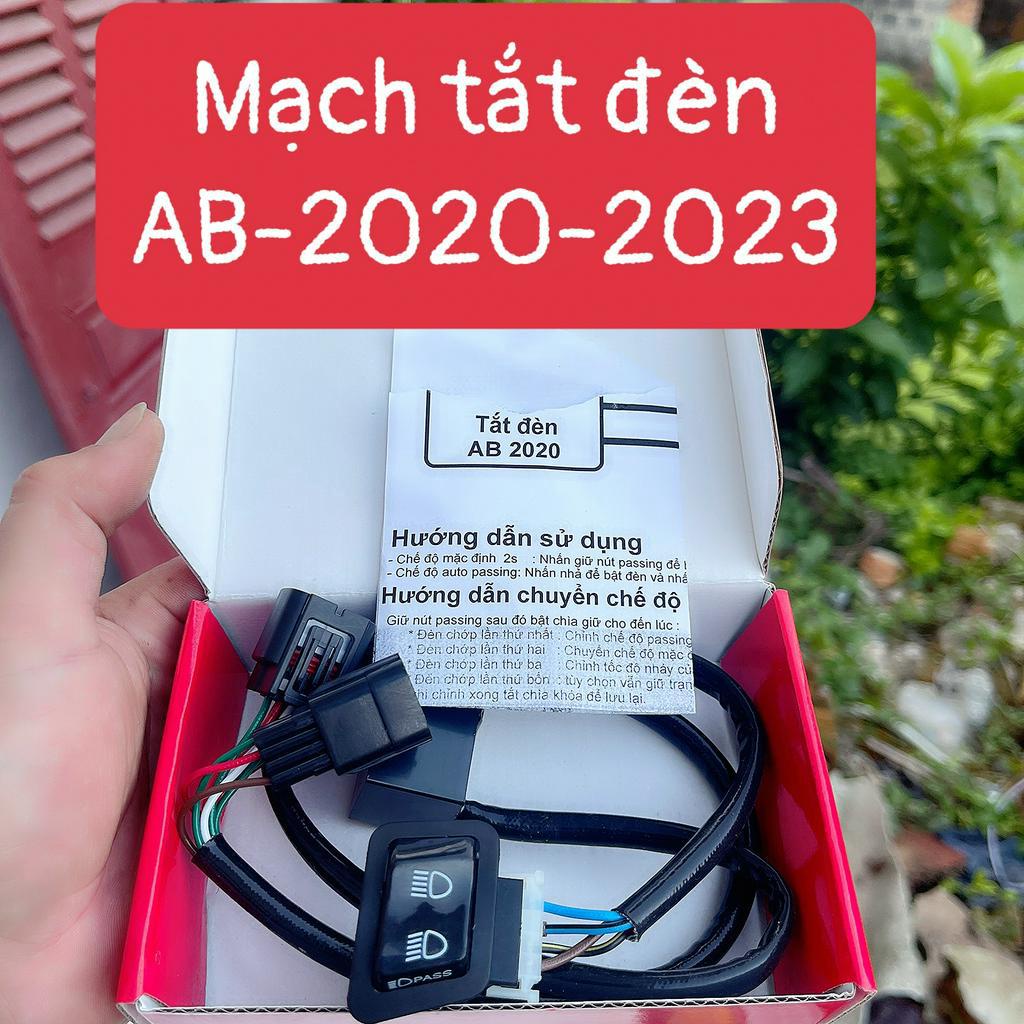 Mạch tắt đèn cho xe AB 2020 kèm công tắc passing sh