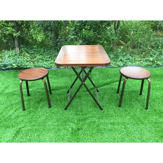 Bộ bàn ghế đẩu mini cafe ( 1 bàn + 2 ghế )