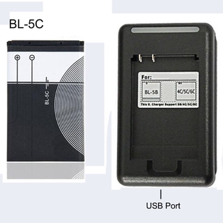 Pin thay thế BL-5C 1020mAh BL 5C sạc USB cho điện thoại di động Nokia lithium ion 3.7V BL5C