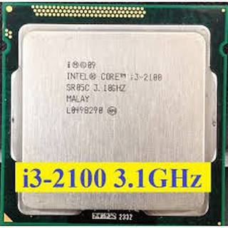 Bộ vi xử lý intel core i3 2100 3.1ghz , bus 1066/1333mhz, cache 3mb...