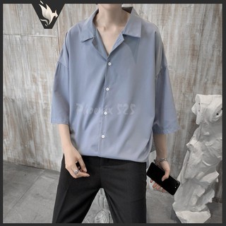 Áo Sơ Mi Nam Form Rộng Phong Cách Hàn Quốc ASMR1112