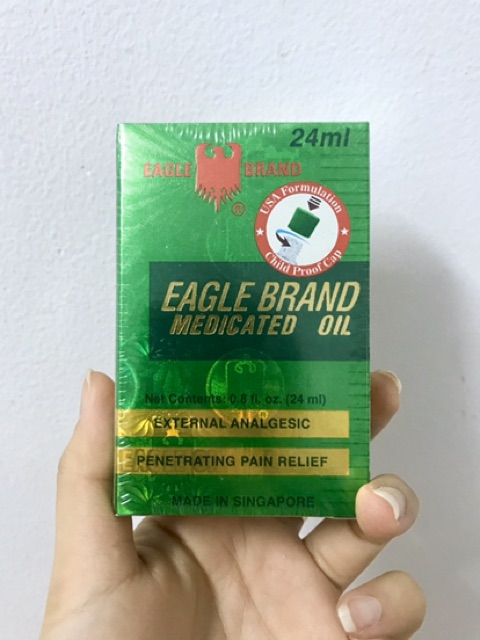 Dầu xanh Eagle Brand 2 nắp - 24ml