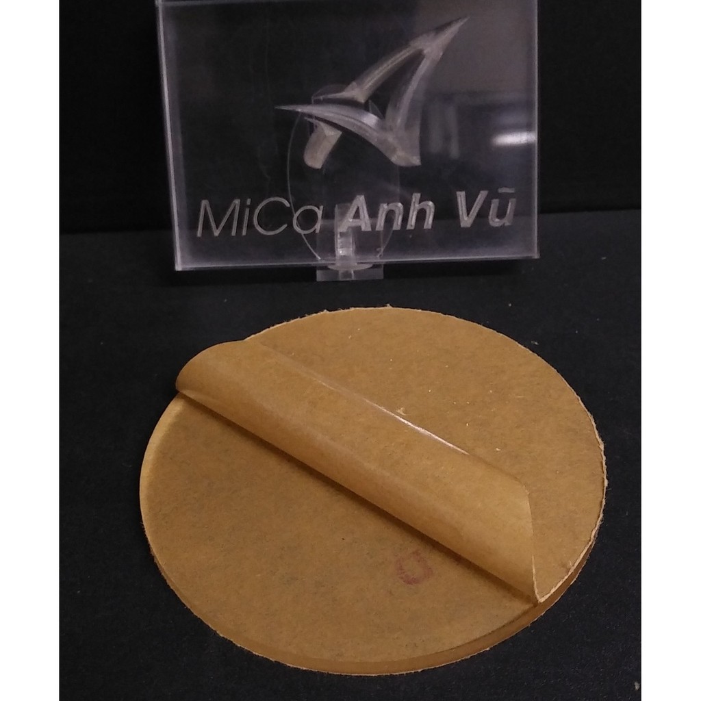 Tấm Mica Tròn Trong Suốt Dày 2mm - 5mm