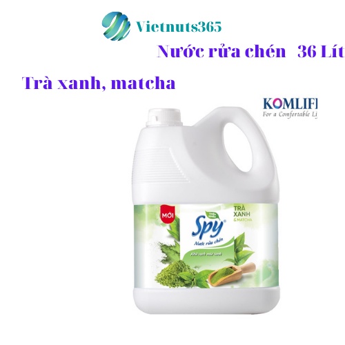 Nước rửa chén SPY - 4 mùi hương can 3600ml