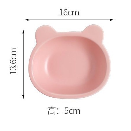 Bát Ăn Dặm Gốm Sứ Hình Gấu Cao Cấp 300ml Cho Bé