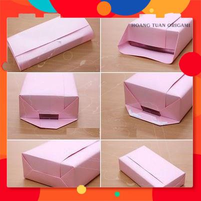Giấy nhăn, giấy gói quà Hàn Quốc, origami, làm hoa