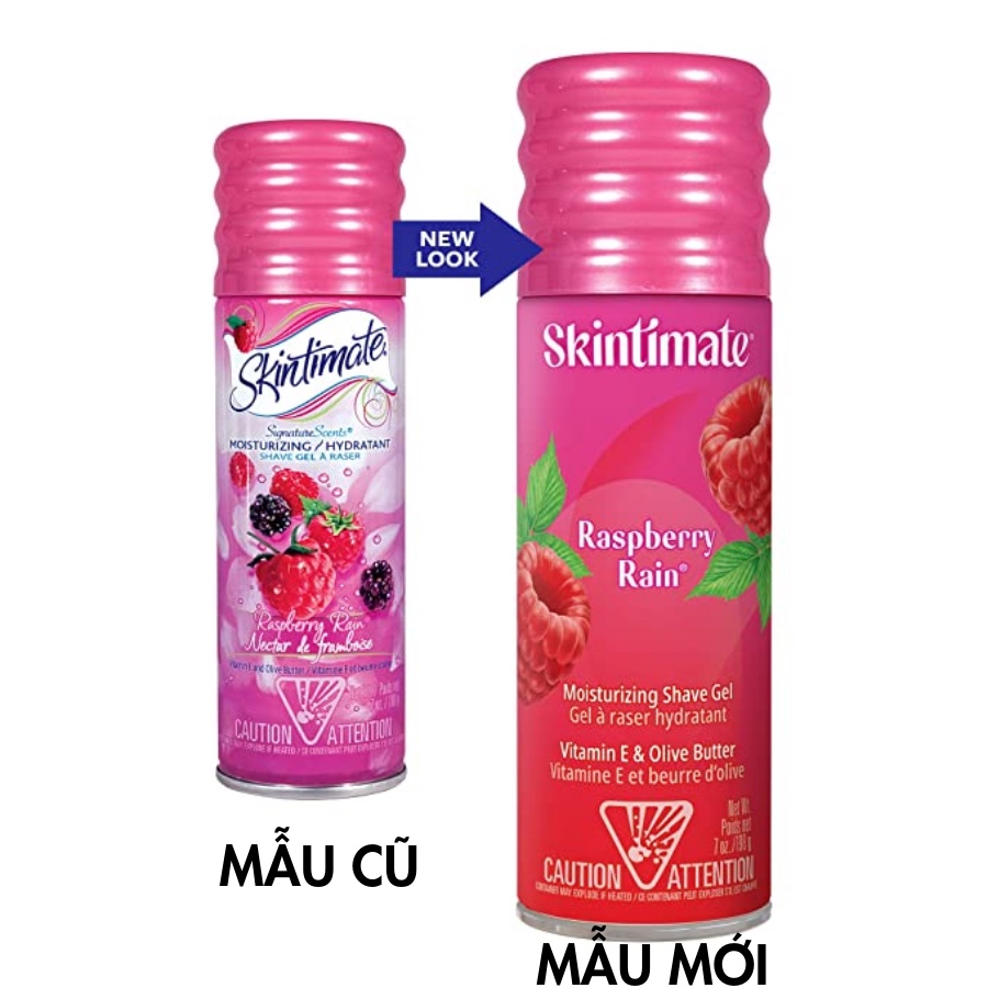 Bọt Cạo Skintimate Signature Scents Raspberry Rain Women | BigBuy360 - bigbuy360.vn