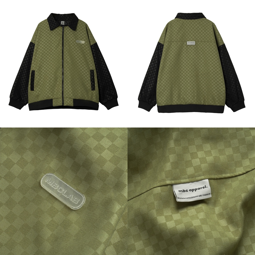 Áo Khoác MBC Checked Corduroy Exclusive Jacket - Đen/Kem/Hồng/Rêu