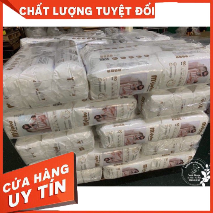 COMBO 50 MIẾNG BỈM QUẦN MIJUKU XUẤT NHẬT M50/L50/XL5/XXL50/XXXL50