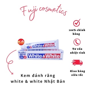 Kem đánh răng White & White Lion 150g fujicosmetic