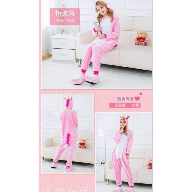 ✗Bộ Đồ Liền Thân Hình Thú Khủng Long Hồng Và Ngủ Stitch Cho Người Lớn Chất Mềm Mịn | BigBuy360 - bigbuy360.vn