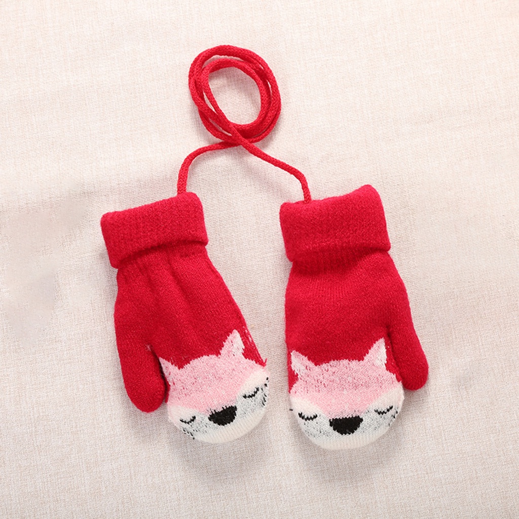 Găng Tay Con Cáo Giả Mềm Dễ Thương Cho Bé