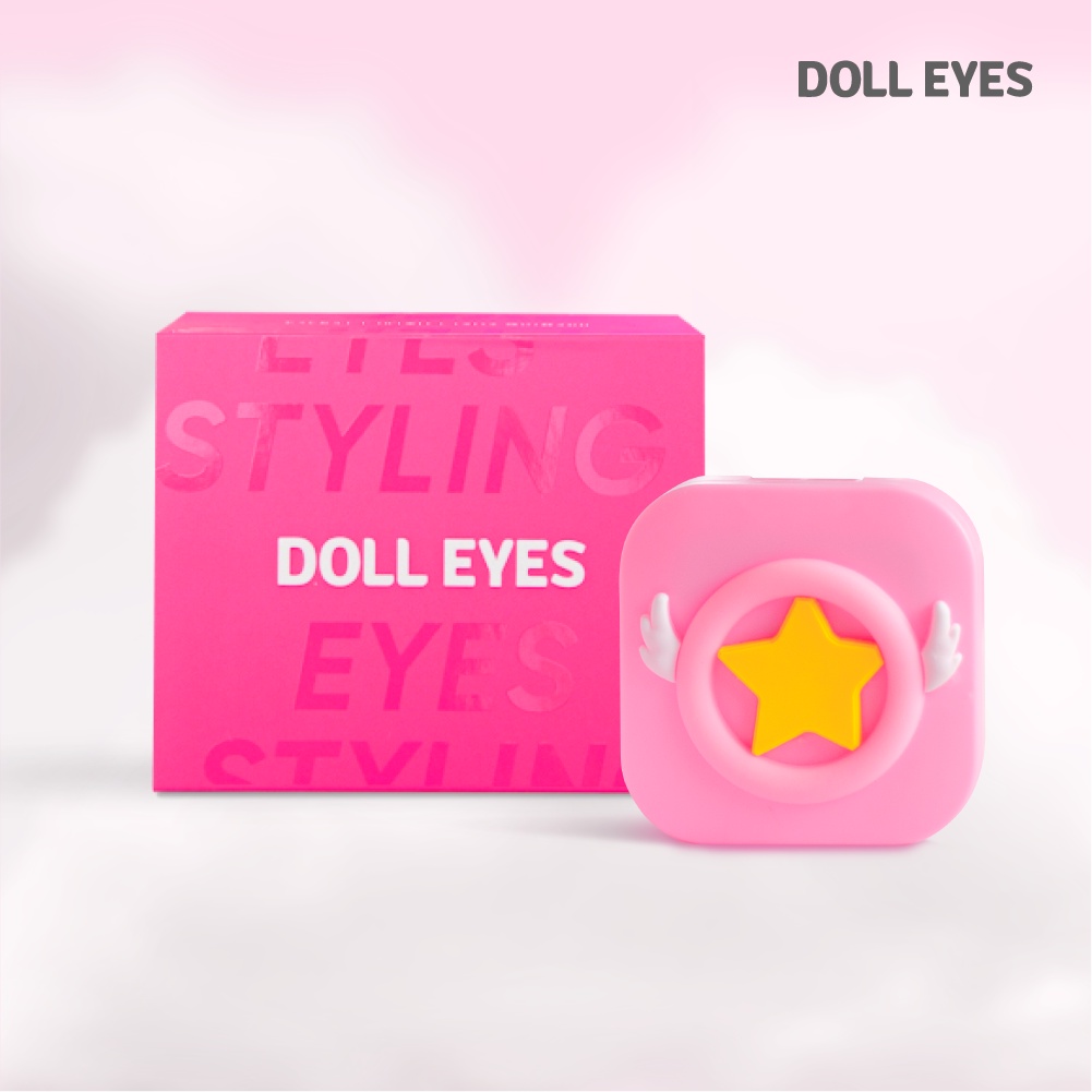 Combo Kính áp tròng DOLL EYES và Khay gương