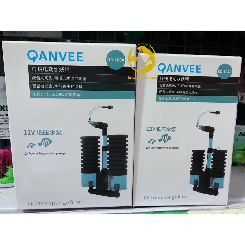 Lọc vi sinh DD100A/DD200A cho hồ cá, tép, thủy sinh
