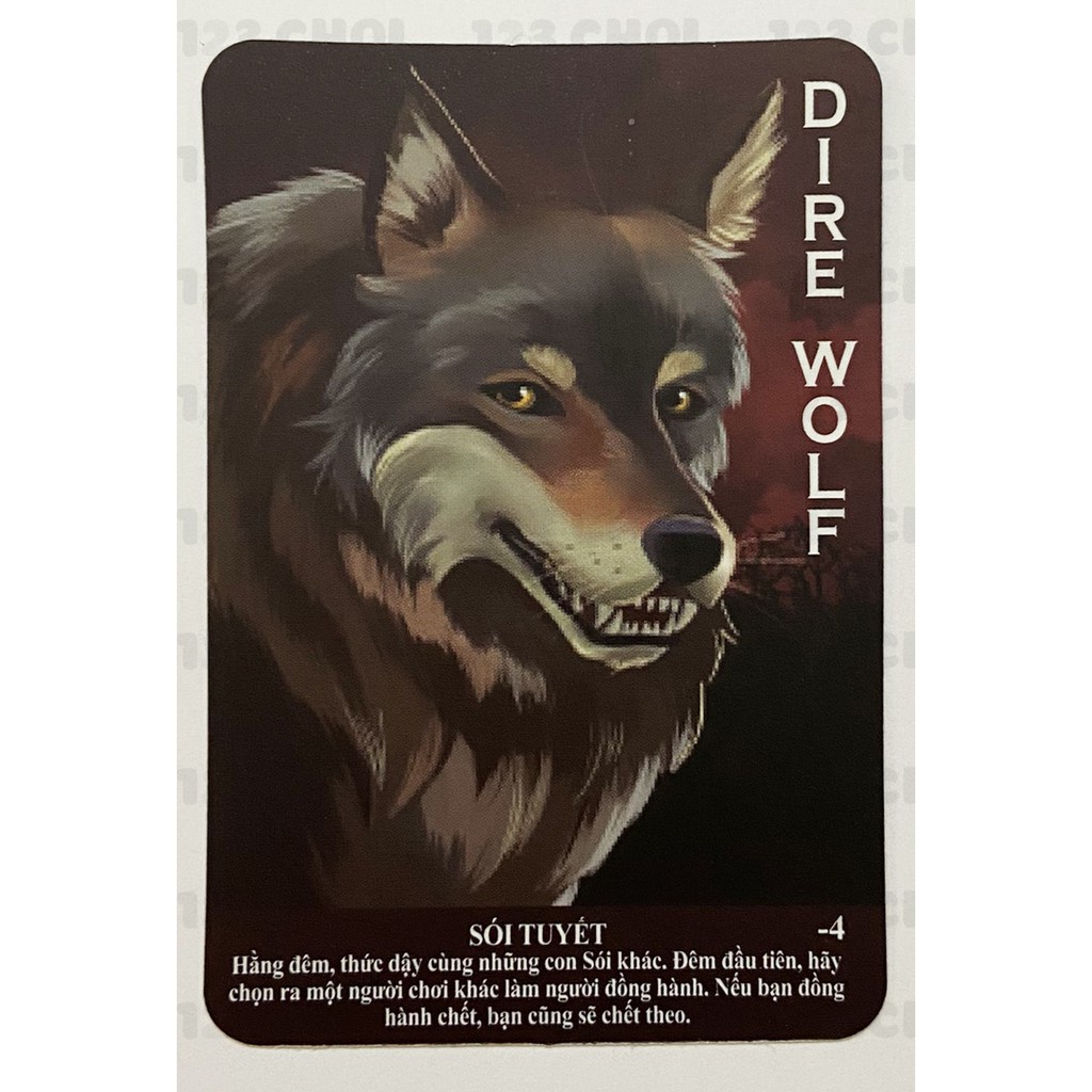 Trò chơi thẻ bài Ma sói Ultimate Deluxe bản full 78 lá cao cấp [GIÁ CỰC RẺ]