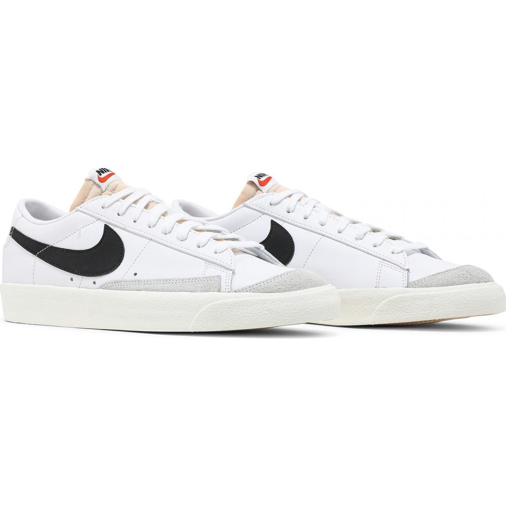 Giày Sneaker Nike Blazer Mid 77 Vintage White Black Cổ Cao,Thấp Kiểu Dáng Thể Thao Phối Màu Đen Trắng Cao Cấp Full Box