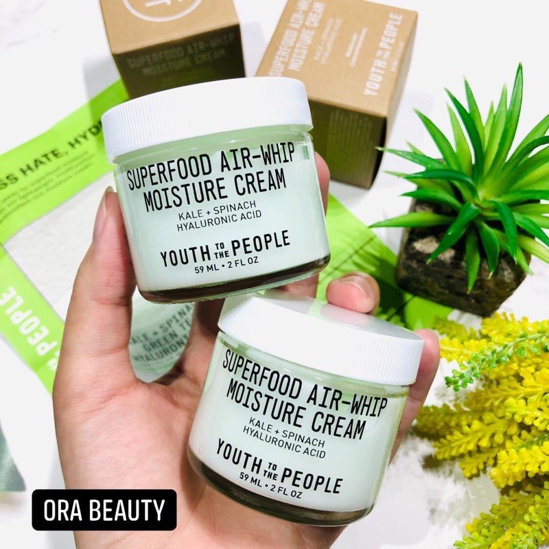 Kem dưỡng phục hồi da YOUTH TO THE PEOPLE Superfood AirWhip Hyaluronic