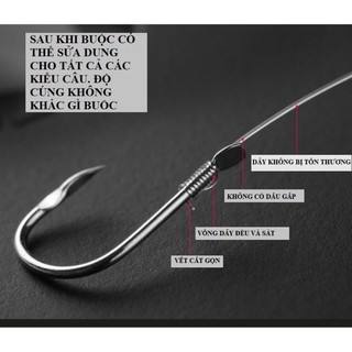 máy buộc lưỡi câu cá