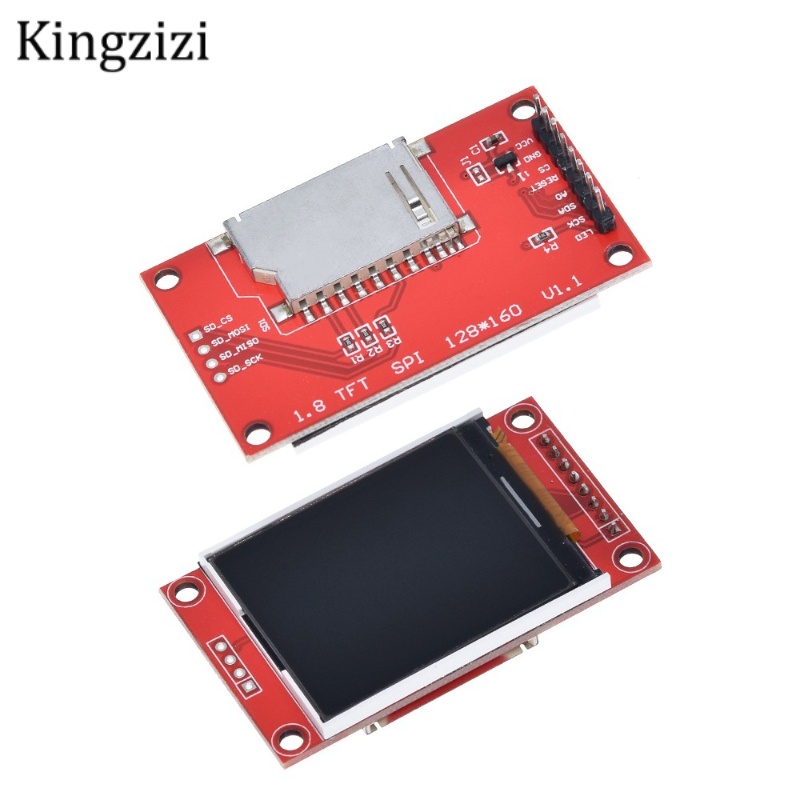 Mô-đun màn hình LCD đủ màu TFT 1.8 inch giao diện nối tiếp SPI 128*160 ST7735 cho Arduino