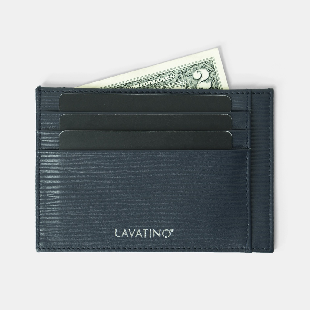 Ví Nam Đựng Card HOLDER Da Bò Cao Cấp LAVATINO EPI 07
