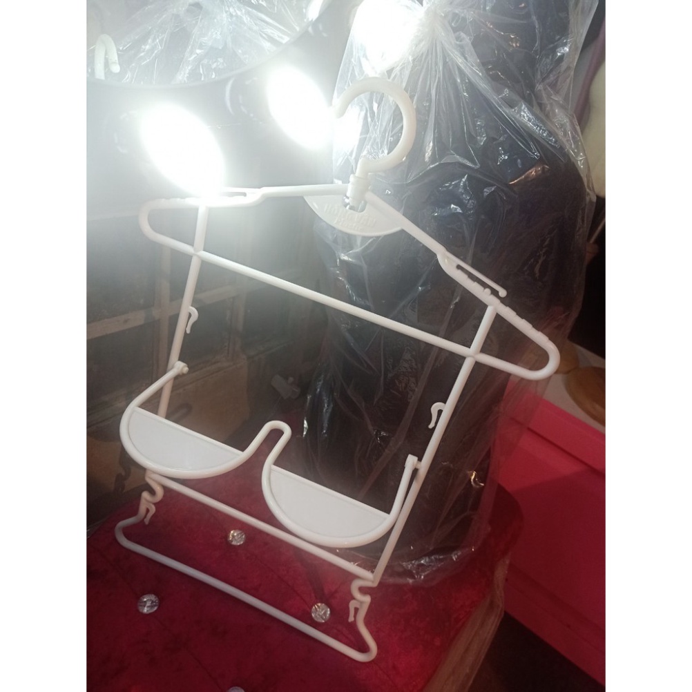 10 Móc Bộ có ngực  treo được đầm, bộ,váy, làm sản phẩm quần áo đẹp hơn, thu hút hơn