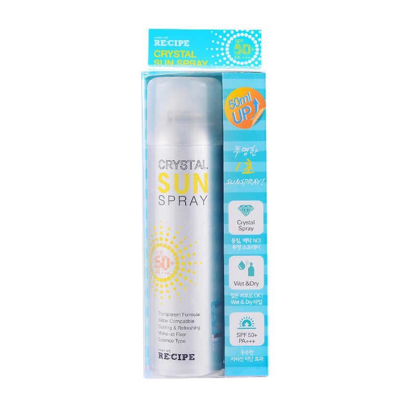 Xịt chống nắng Crystal Sun Spray SPF50+