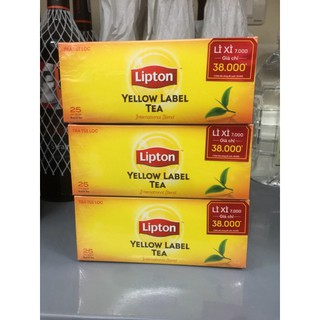 Trà Lipton nhãn vàng 25 túi/ hộp
