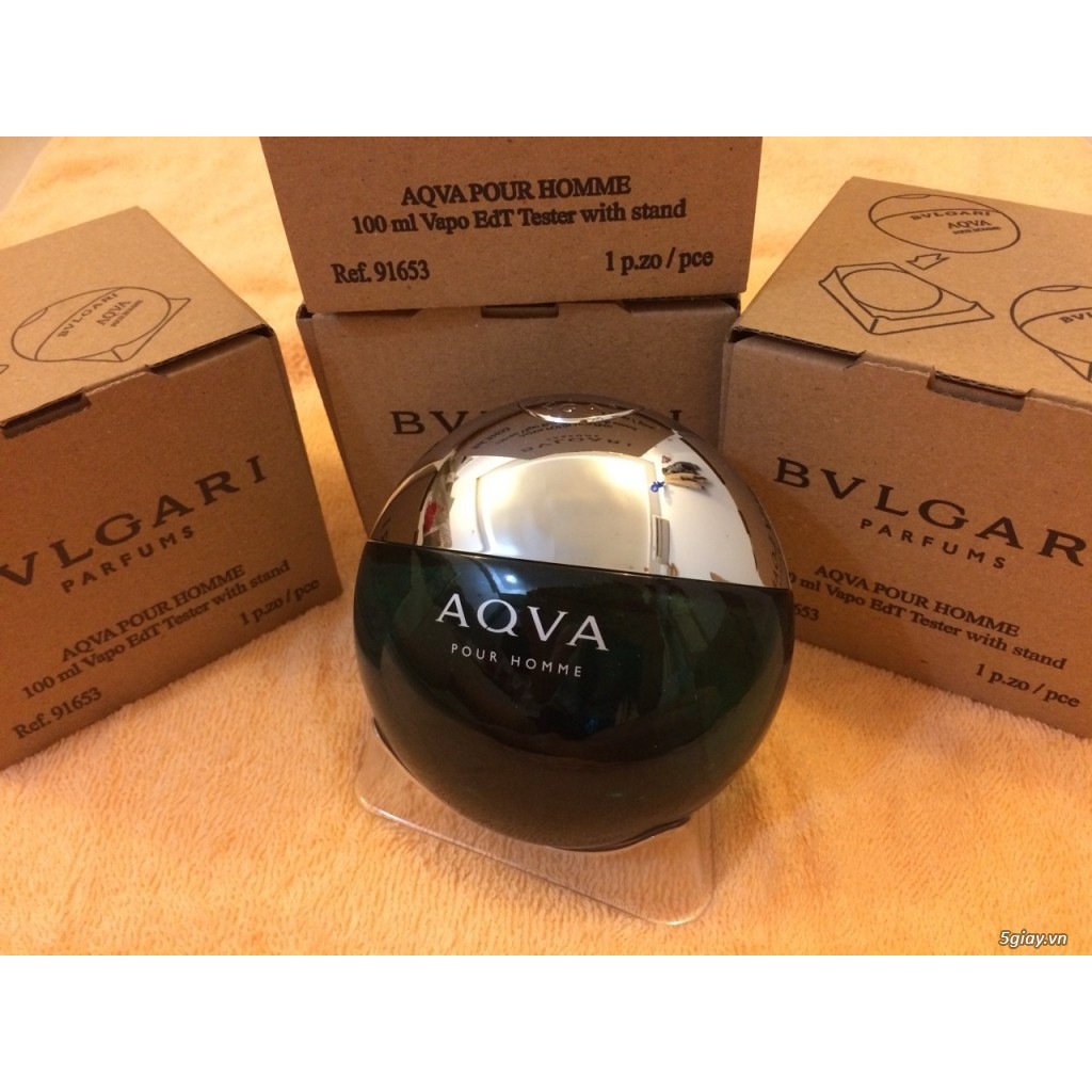 Nước Hoa BVLgari AQVA Pour Homme XT110 - 100ml TESTER ( Hàng chuẩn Auth ) | Thế Giới Skin Care
