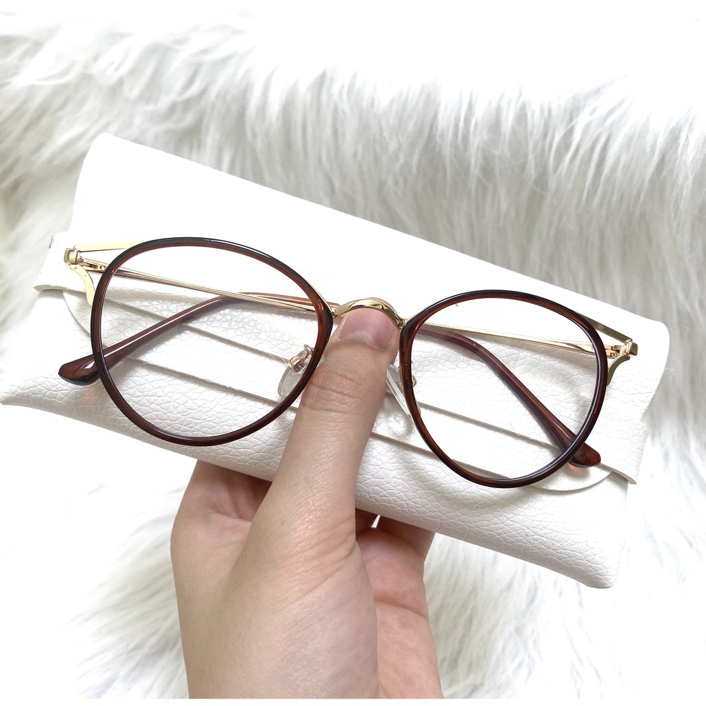 Gọng kính mắt mèo nhỏ xinh, dễ thương Elmee E90029, có cắt mắt cận | BigBuy360 - bigbuy360.vn