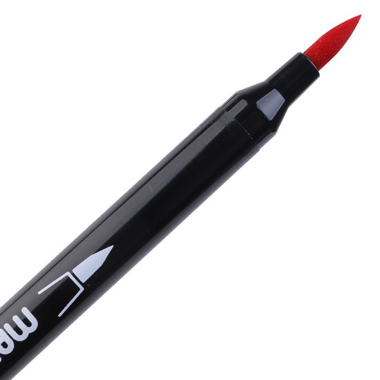 [DA ĐEN] Bút Marker Brush 2 Đầu Marvy 1122-6C