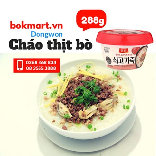 Cháo tươi Dongwon Thịt Bò 287g/288g