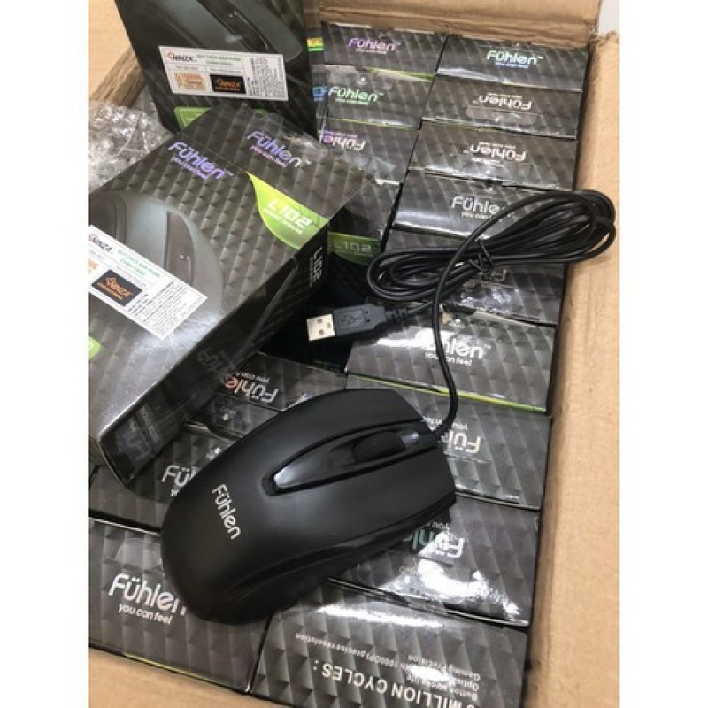 Chuột máy tính Fuhlen L102 KM miếng lót chuột chuyên game
