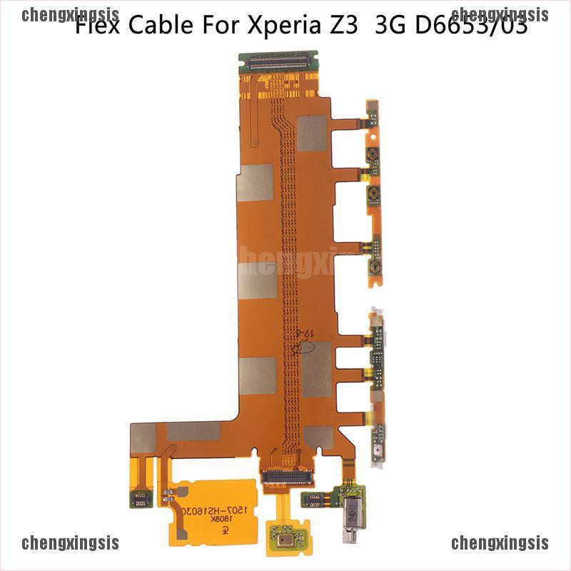 Dây Cáp Nút Nguồn Cho Điện Thoại Sony Xperia Z3 3g D6653/03 Tiện Lợi