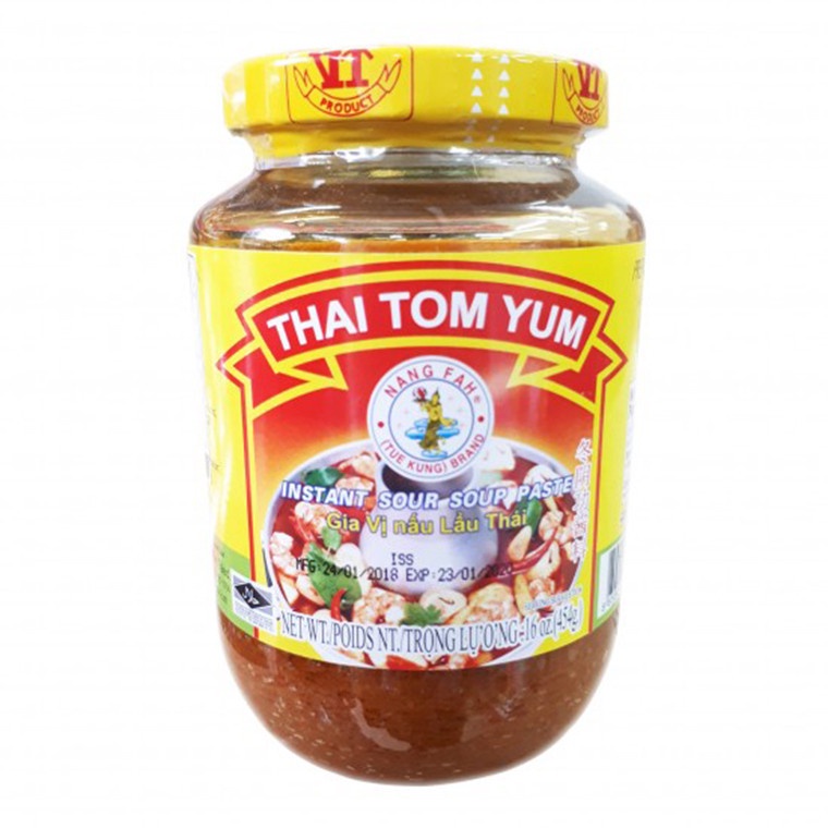 Sốt gia vị nấu lẩu Thái Lan 454g - sốt tôm chua cay Thai Tom Yum paste