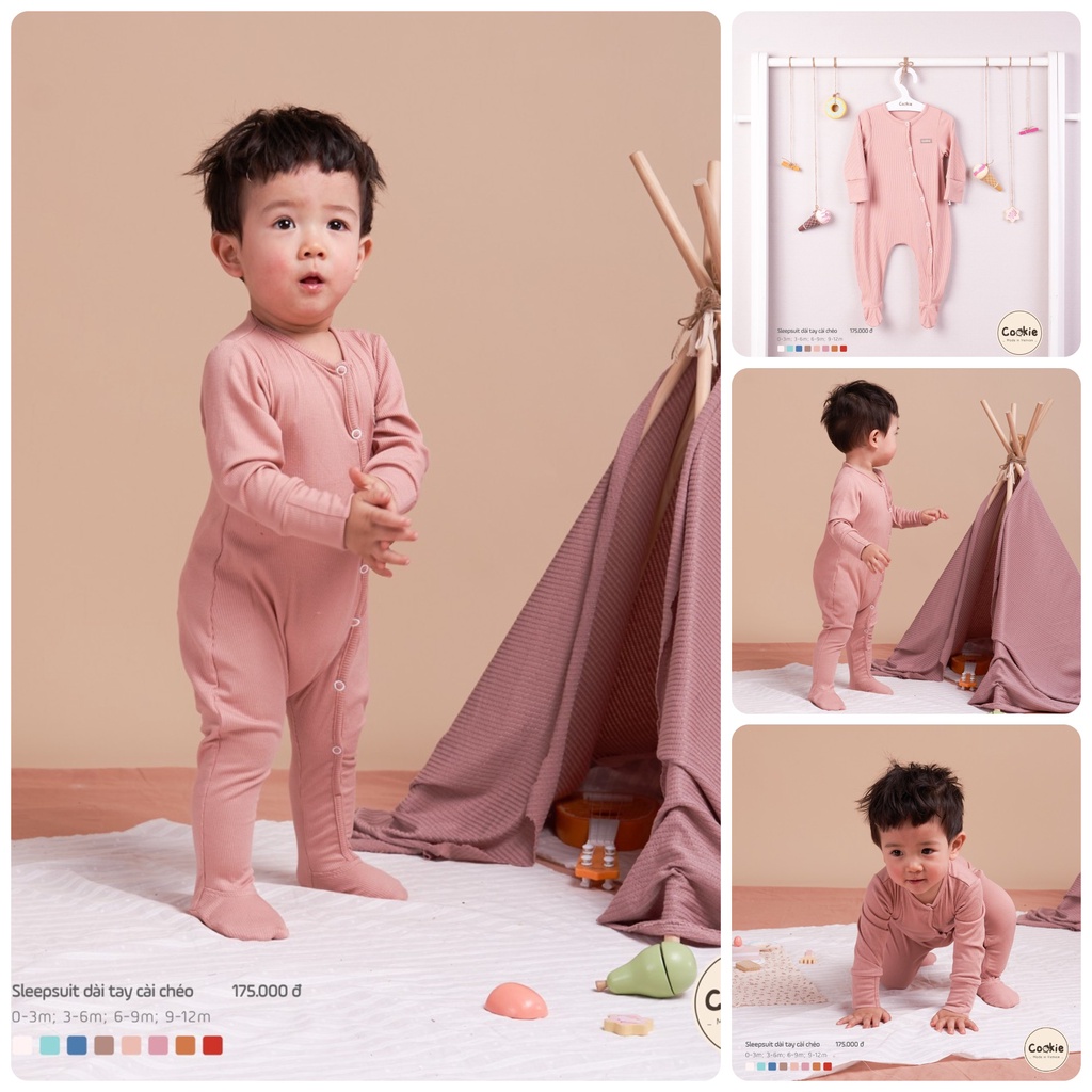 [Cookie 2022] Bộ quần áo liền thân sleepsuit