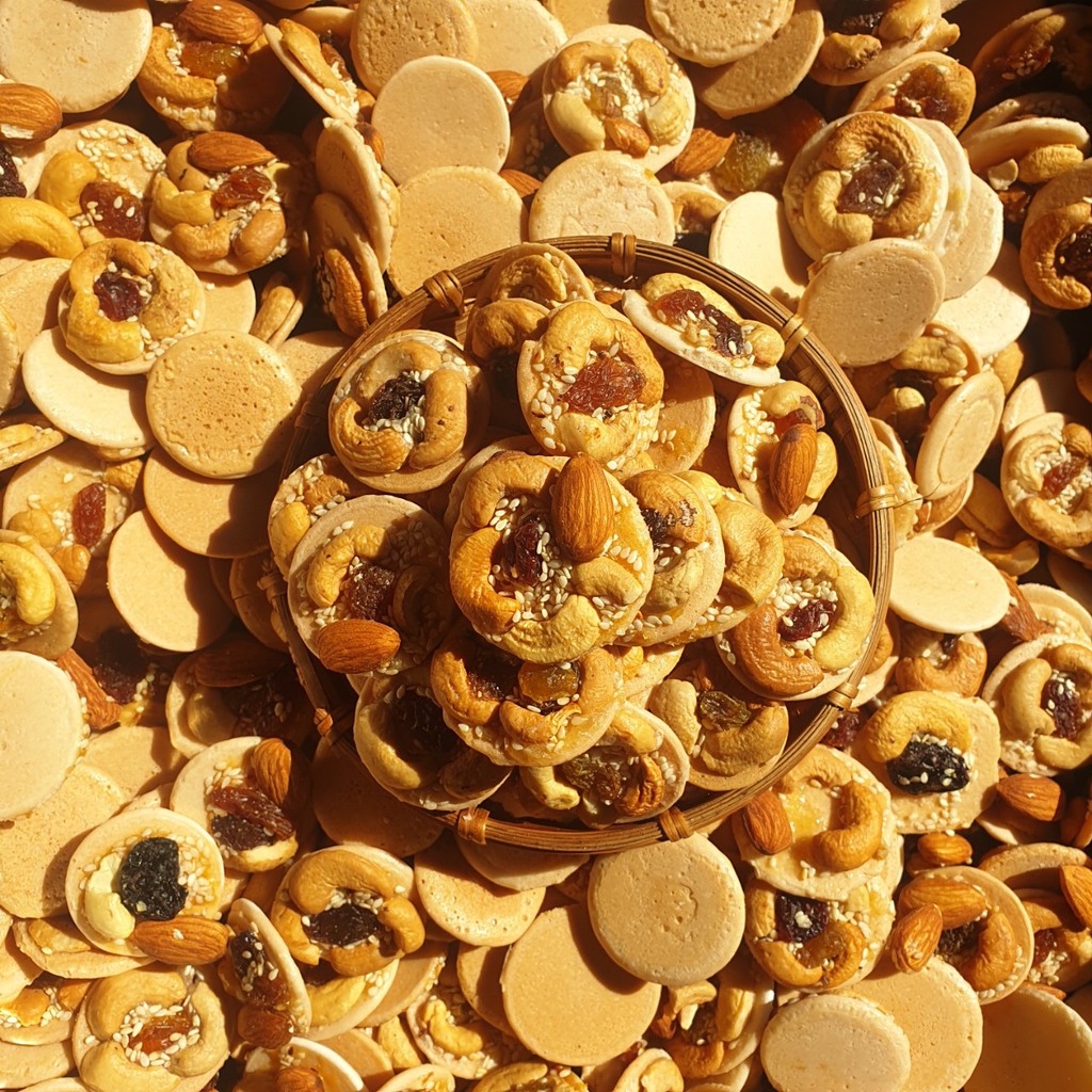 Bánh Đồng Tiền Mix Hạt Dinh Dưỡng - Túi 1kg