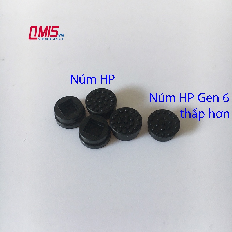 [TRACKPOINT] 01 cái NÚM CHUỘT GIỮA BÀN PHÍM CHO LAPTOP DELL, HP, LENOVO (NÚT CHUỘT CAO SU)