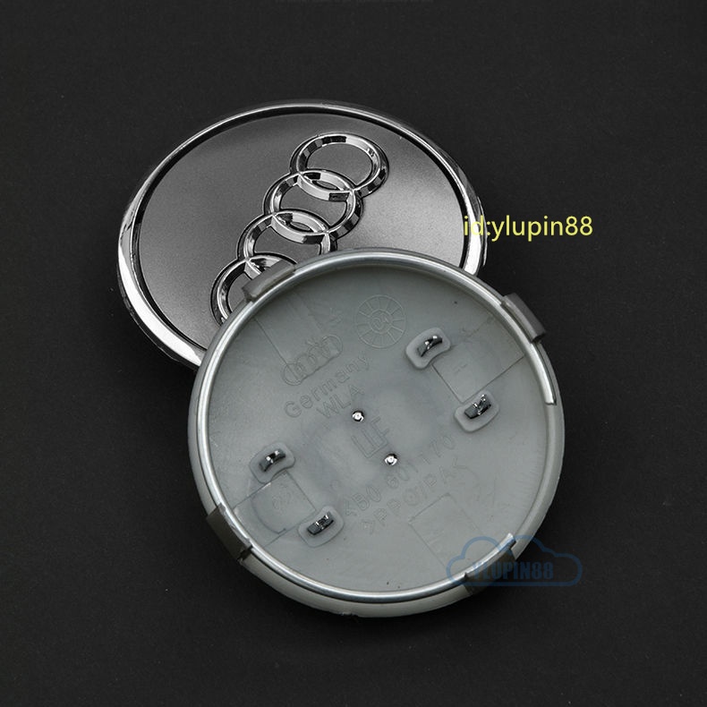 Car Wheel Center Cap Cover Auto Badge Sport Rim Wheel Hub Cap Case Parts Accessories For Audi A1 A3 A4 A4L A6 A6L A7 A8 A8L C5 Q3 Q5 Q7 Q5L