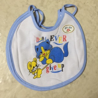 set 2 yếm ăn dặm cột dây