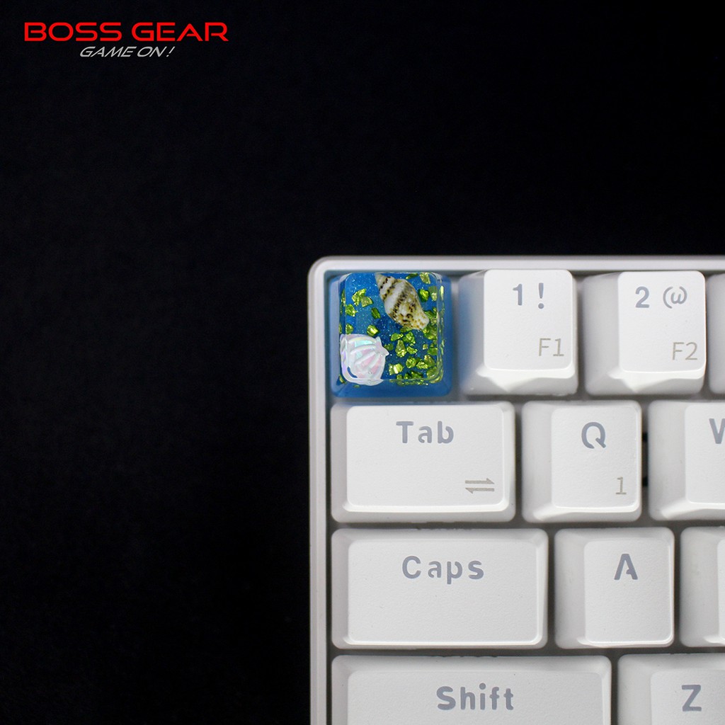 Keycap Lẻ hình ốc và sò biển ( keycap resin độc lạ )( Keycap Artisan )