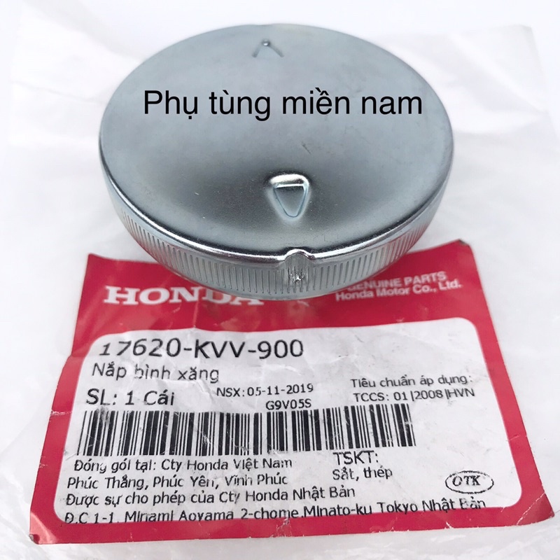 NẮP BÌNH XĂNG XE DREAM, WAVE 100cc, CLICK 110cc, VISION 2011-2013, nắp bình xăng xe máy