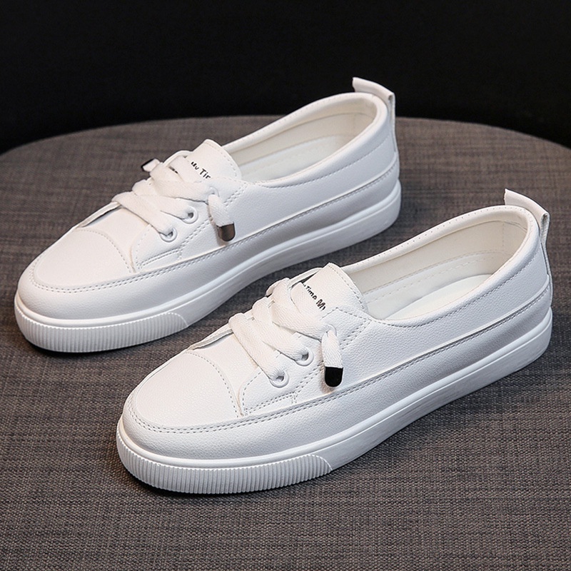 Giày Lười Nữ, Giày thể thao nữ Slipon Nữ Dây Rút 2 Phân, Trex M62
