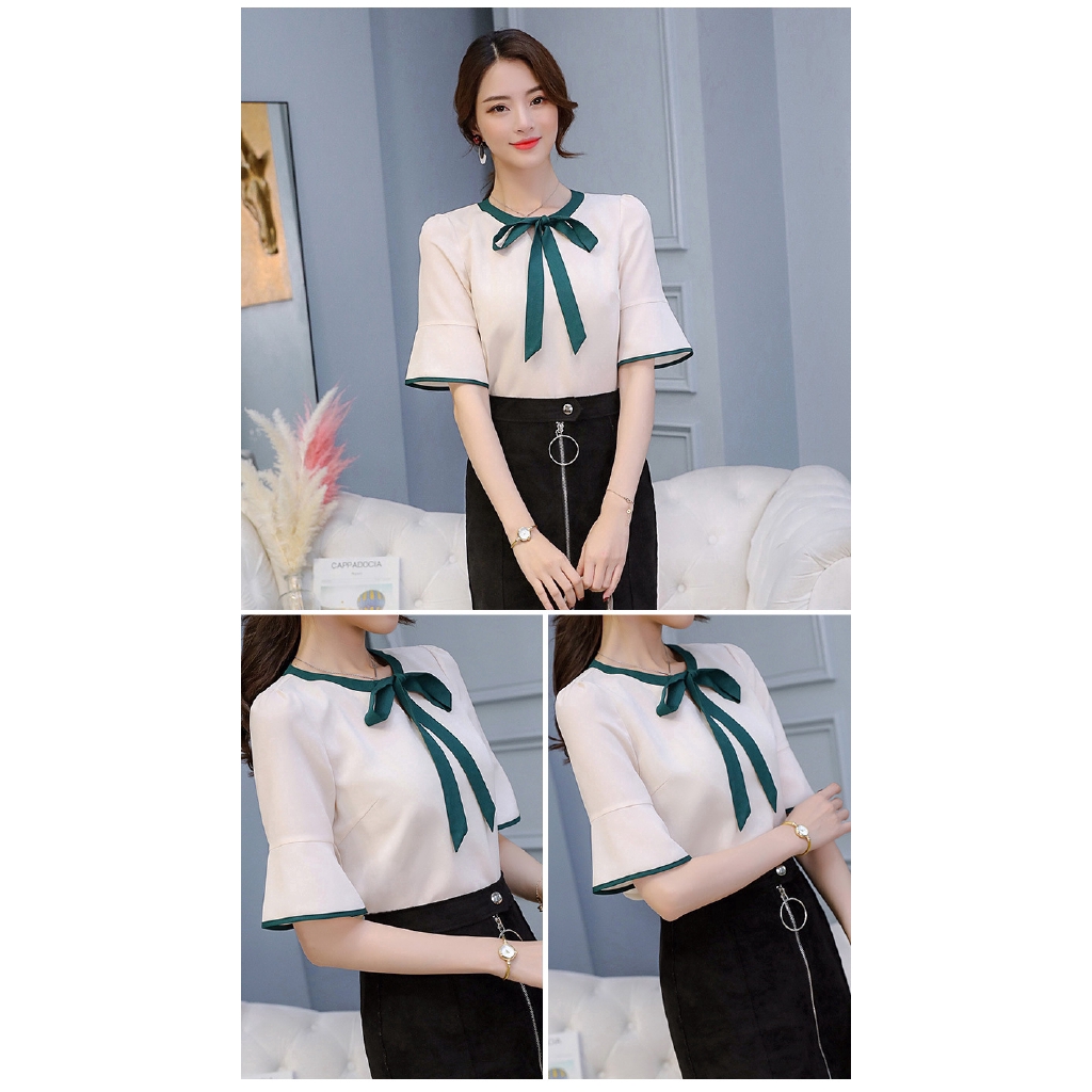 Áo Nữ Tay Dài Kiểu Hàn Quốc