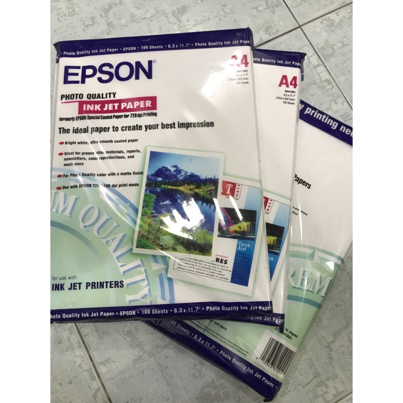 giấy in màu a4 1 mặt epson