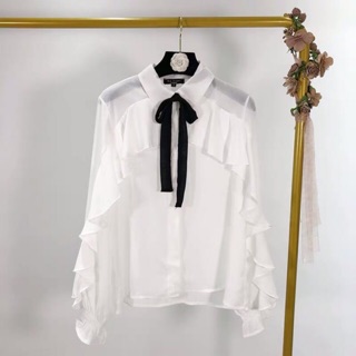 Áo sơ mi H&M kèm nơ cổ