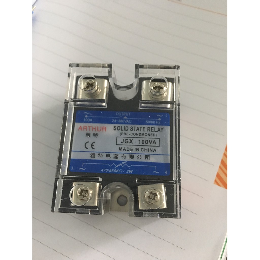 [Sale]  Rơ le bán dẫn Arthur Relay bán dẫn Arthur Solid state relay Arthur SSR Fotek ARTHUR 100VA 100DA 100AA